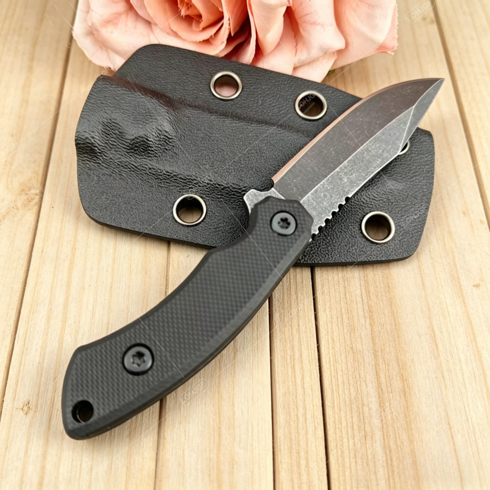 Bushcraft Knife Fixed - Portable Outdoor Camping Fishing Essential Straight