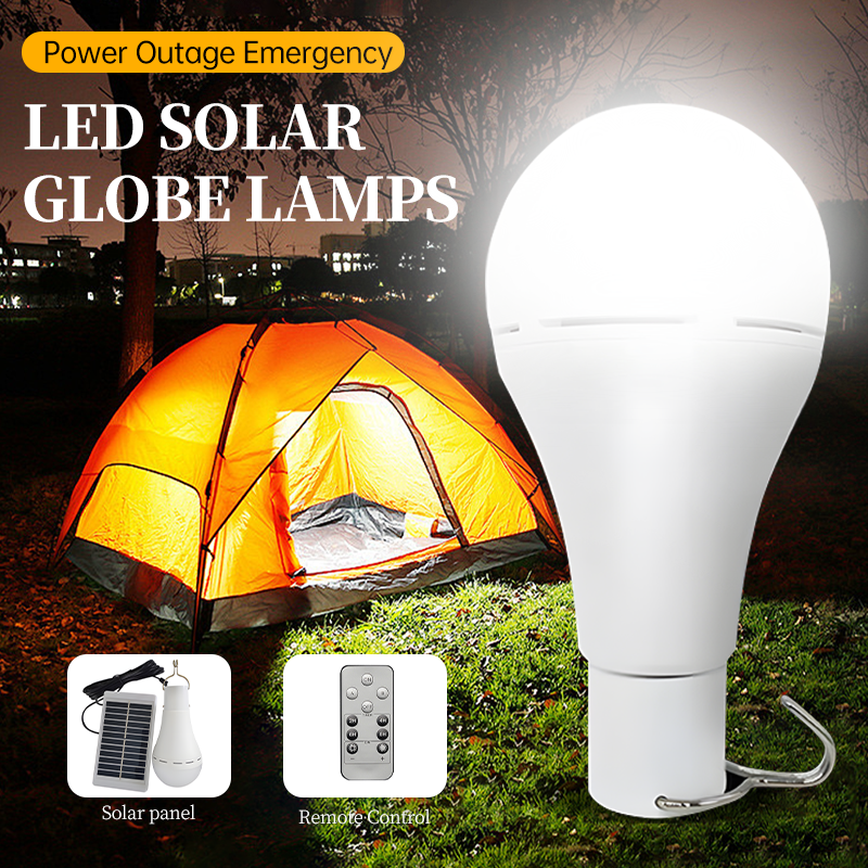 Solar Emergency Charger - LED Solar Lamp Bulb Hanging Solar