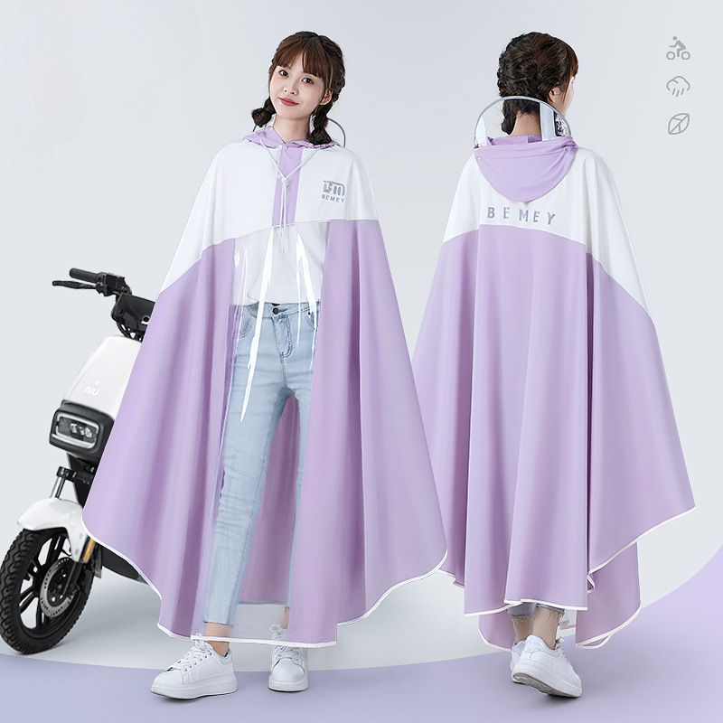 Potable Bicycle Raincoat Fashi - Emergency Poncho Rain ulasan dan harga