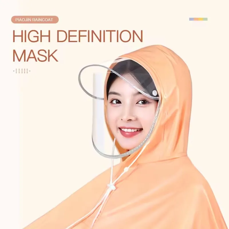 Potable Bicycle Raincoat Fashi - Emergency Poncho Rain ulasan dan harga