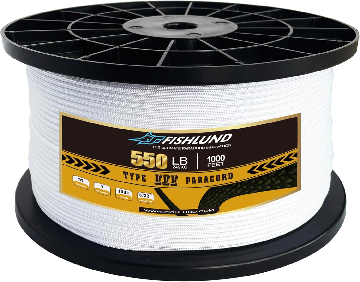 550lb Paracord Rope 1000ft 4mm - Para Cord 1000Ft ulasan dan harga