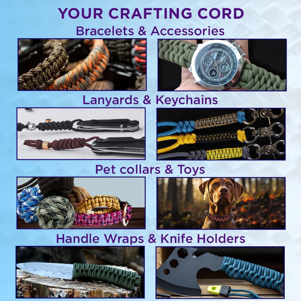 Reflective Paracord Rope 1000f - Para Cord 1000Ft ulasan dan harga