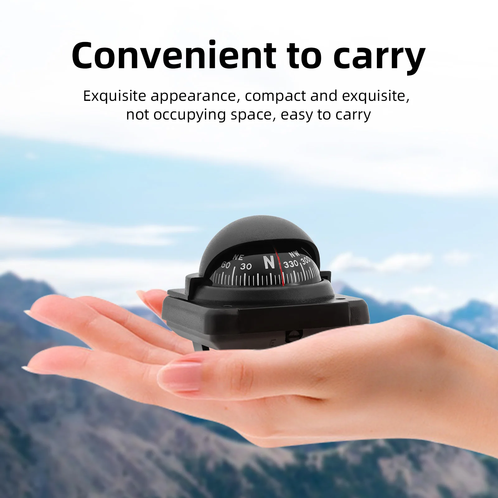 Vehicle Navigation Car Compass - Compass Lensatic ulasan dan harga