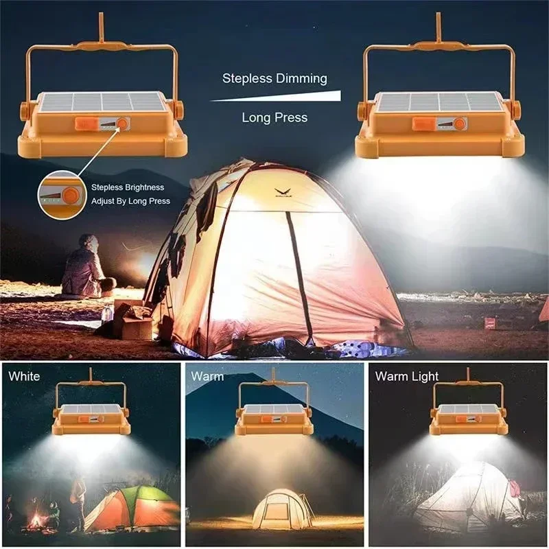 528LED Solar Charging Flood Li - Solar Emergency Charger ulasan dan harga
