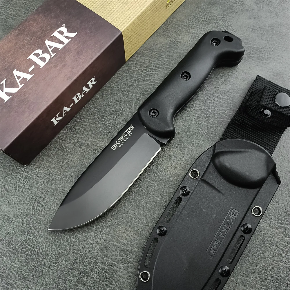 Fixed Blade Cutting Knife BK2  - Bushcraft Knife Fixed ulasan dan harga