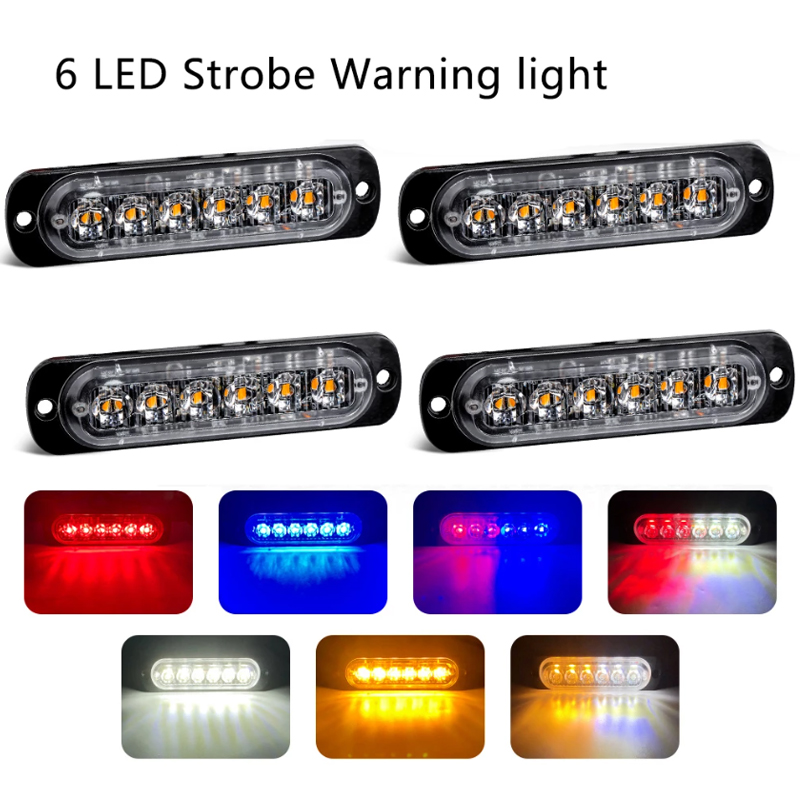 6 Led Strobe Light Flashing Gr - Sos Light Strobe ulasan dan harga