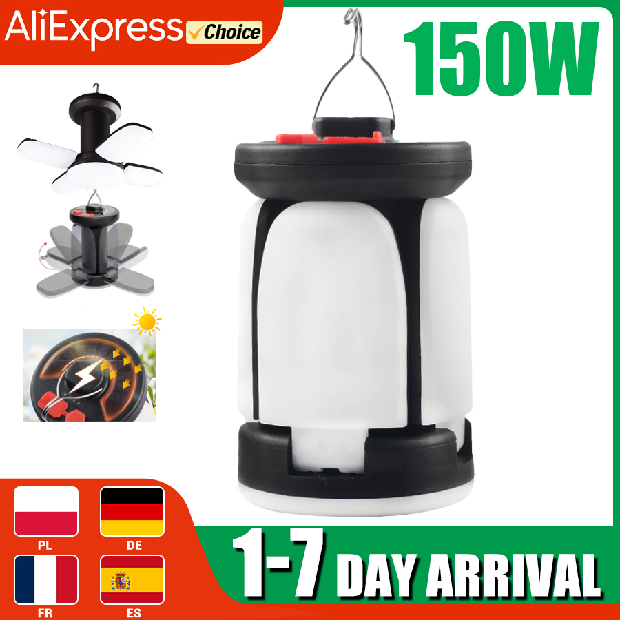 Outdoor Lighting LED Leaf Camp - Solar Emergency Charger ulasan dan harga