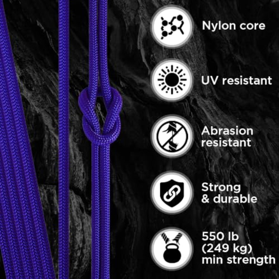 5/32 Paracord Rope 1000 1000ft - Para Cord 1000Ft ulasan dan harga