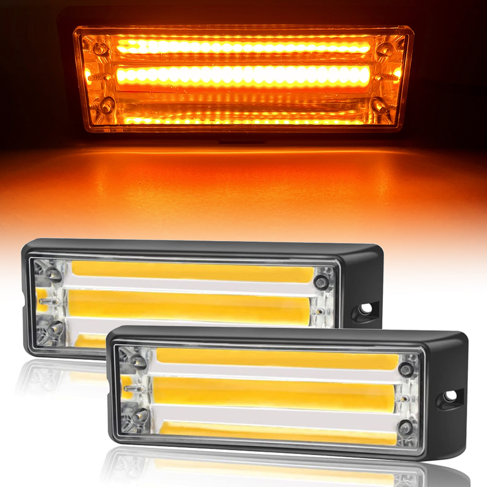 2pcs COB LED Warning Light Eme - Sos Light Strobe ulasan dan harga