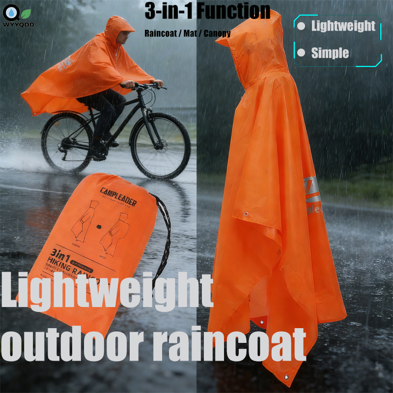 3-in-1 Multi-Functional Lightw - Emergency Poncho Rain ulasan dan harga