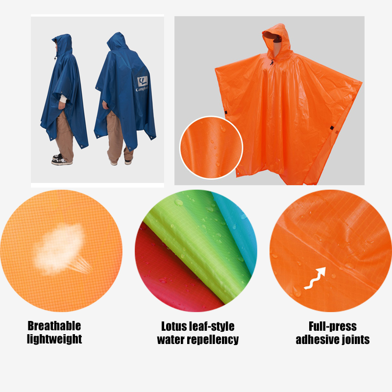 3-in-1 Multi-Functional Lightw - Emergency Poncho Rain ulasan dan harga