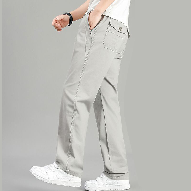 Men's Cotton Cargo Pants Summe - Fishing Kit Compact ulasan dan harga