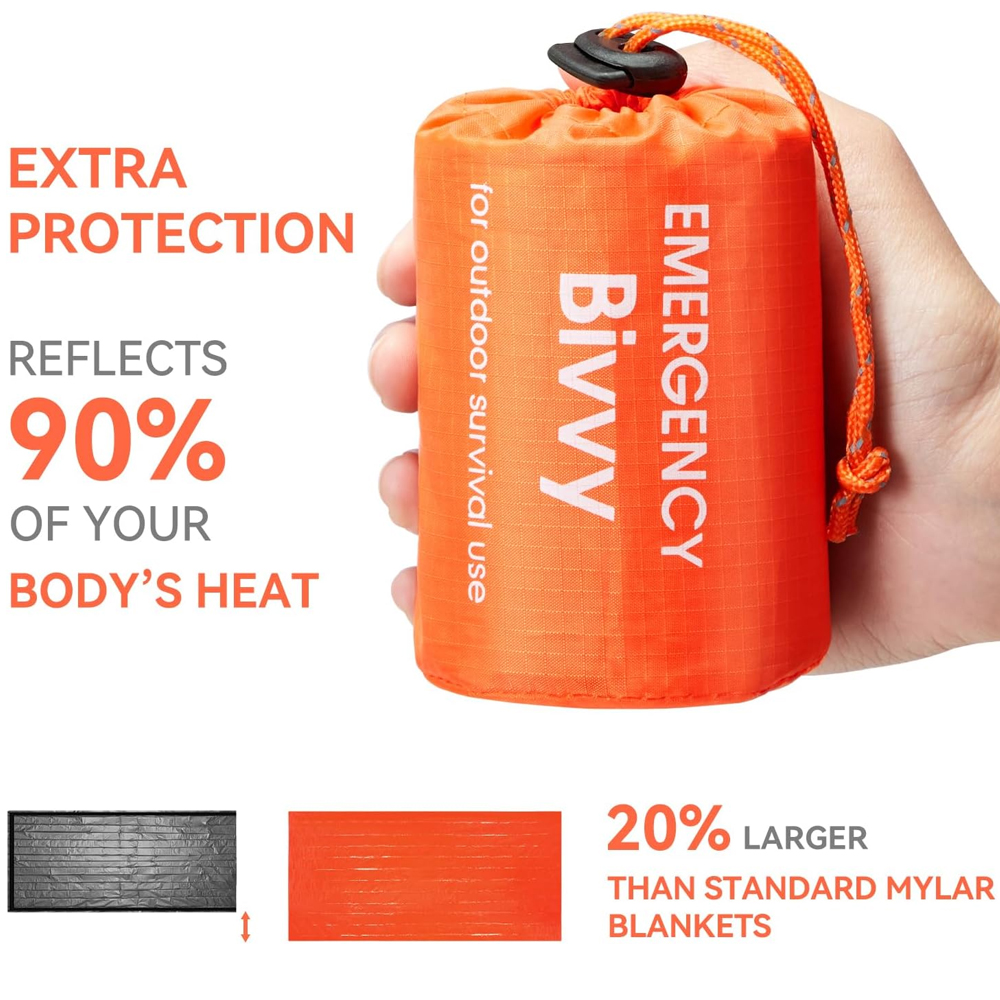 Emergency Sleeping Bag Surviva - Emergency Mylar Tent ulasan dan harga