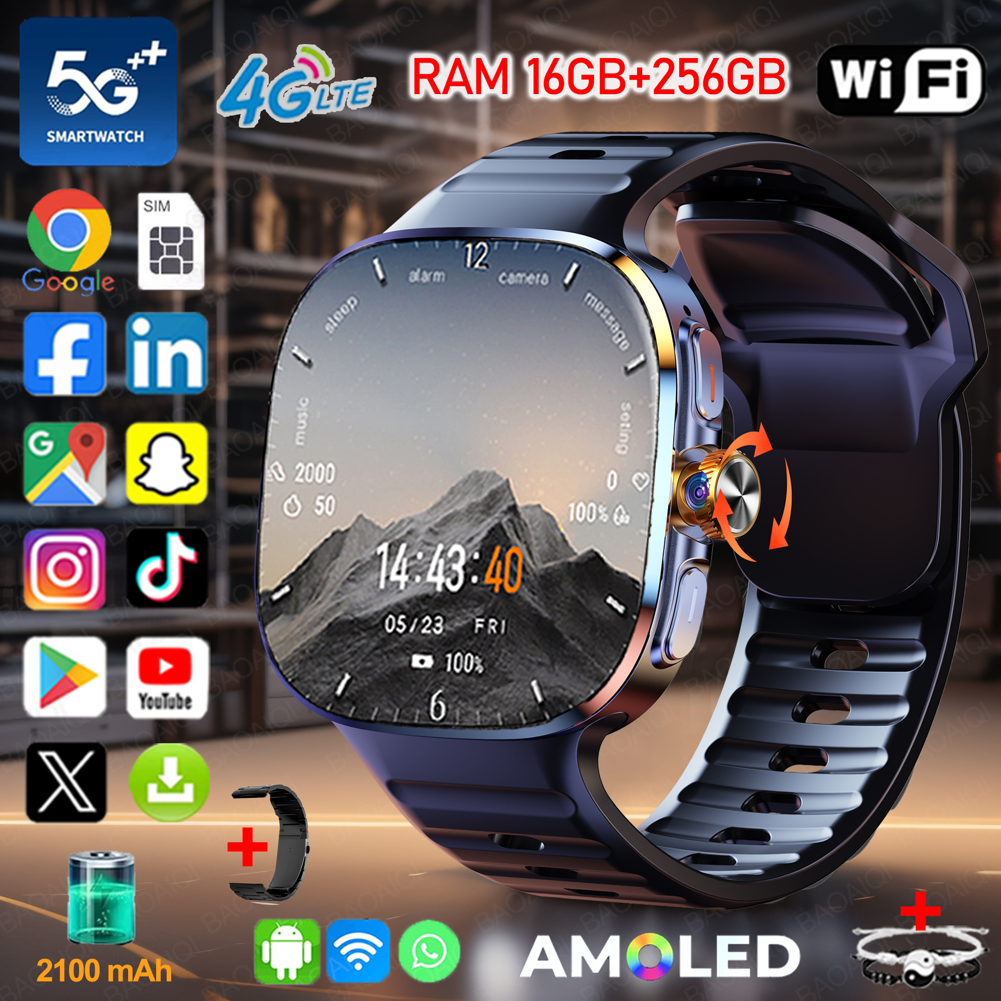 2.40 inch Larger Screen 4G/5G  - Compass Lensatic ulasan dan harga