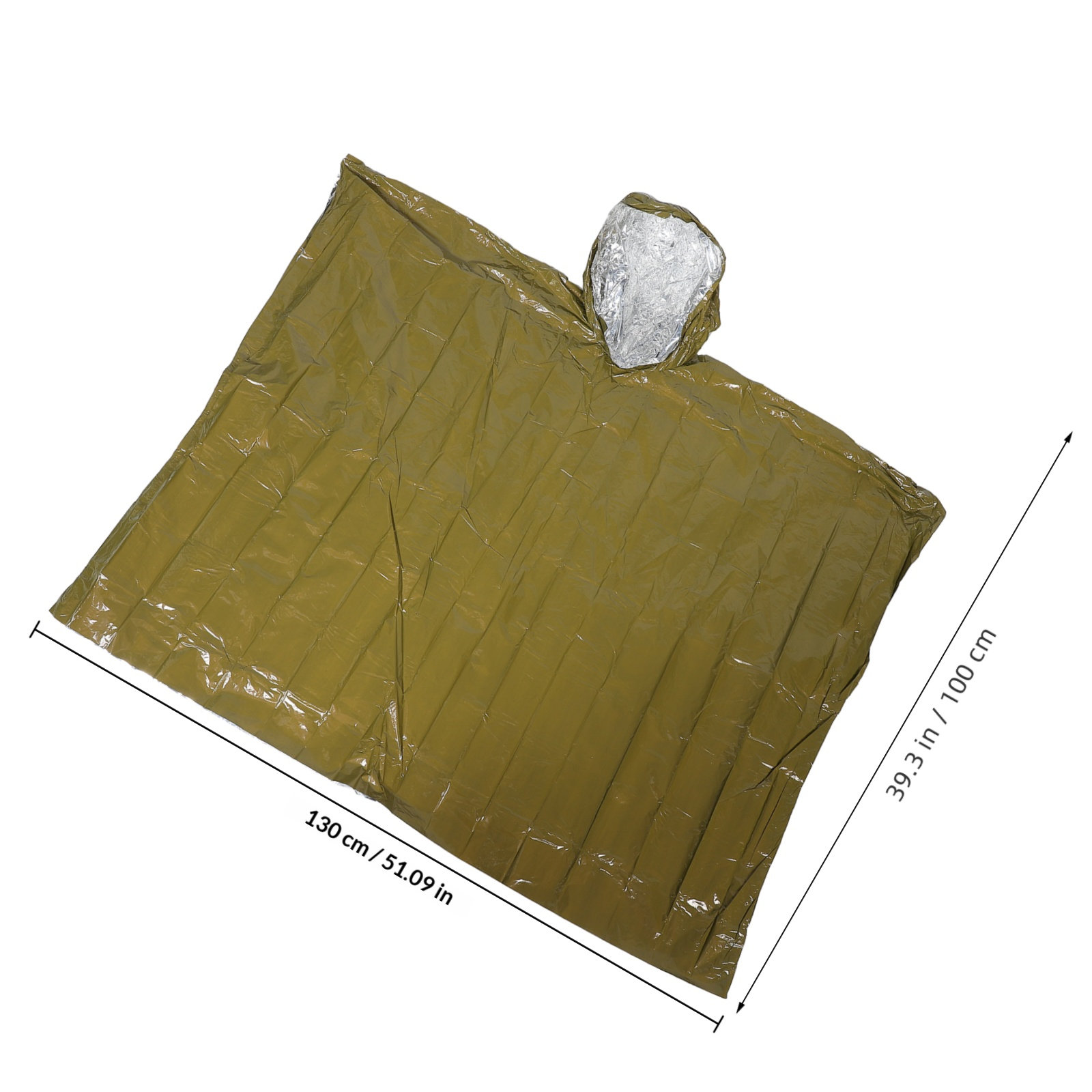 2Pcs Emergency Survival Poncho - Emergency Poncho Rain ulasan dan harga