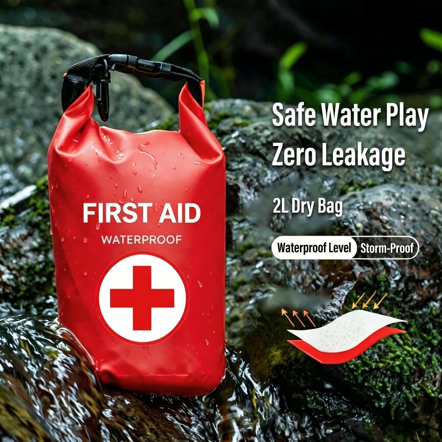 2L Waterproof First Aid Bag Ro - Bivy Bag Emergency ulasan dan harga
