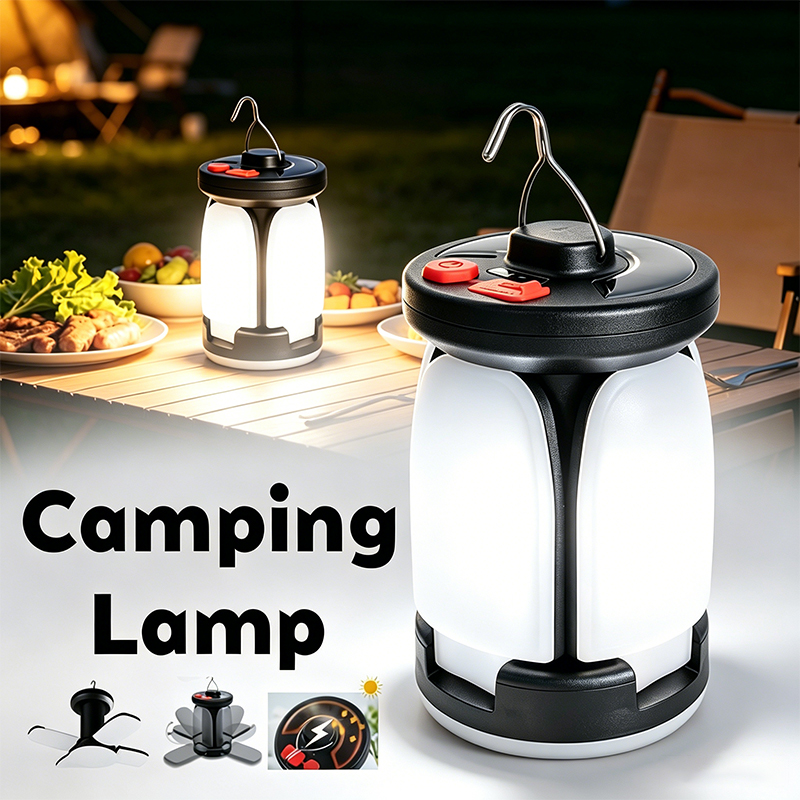Outdoor Lighting LED Leaf Camp - Solar Emergency Charger ulasan dan harga