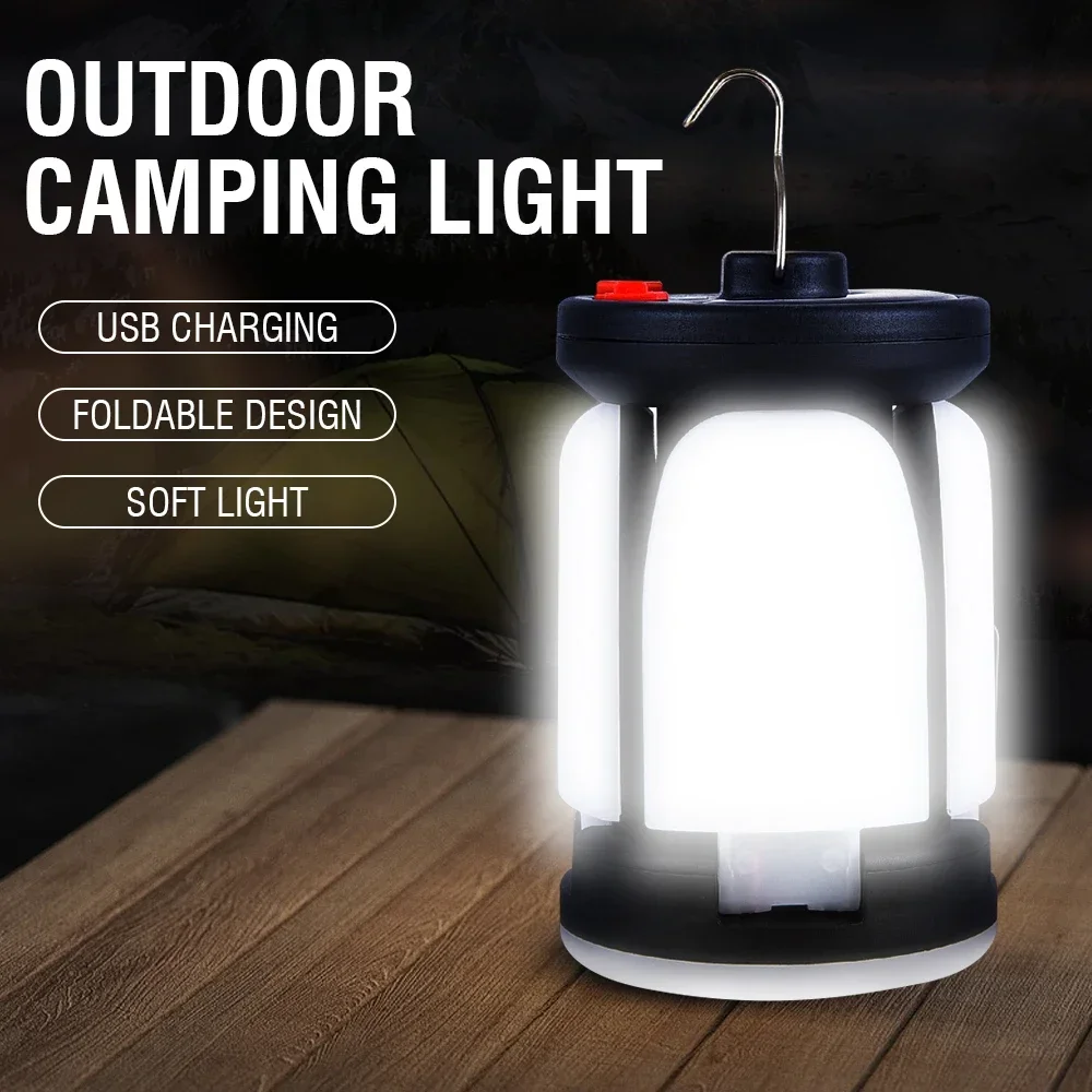 Outdoor Lighting LED Leaf Camp - Solar Emergency Charger ulasan dan harga