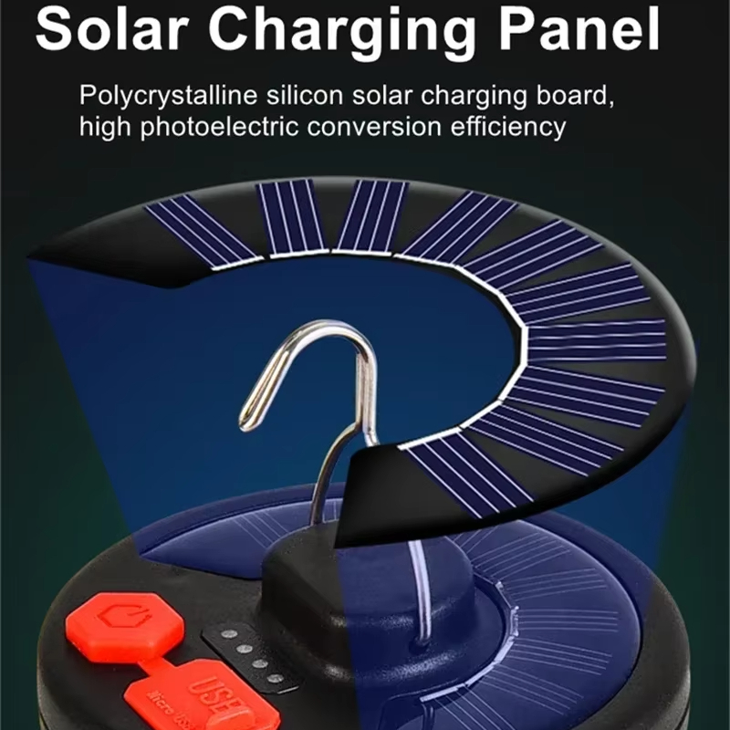 Outdoor Lighting LED Leaf Camp - Solar Emergency Charger ulasan dan harga