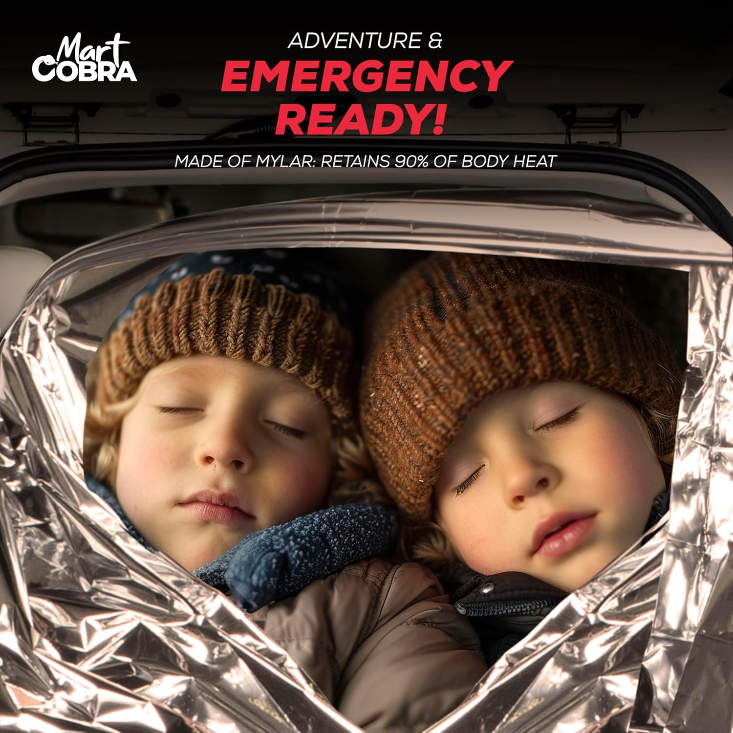 100-Pack Reflective Thermal Bl - Survival Blanket Reflective ulasan dan harga
