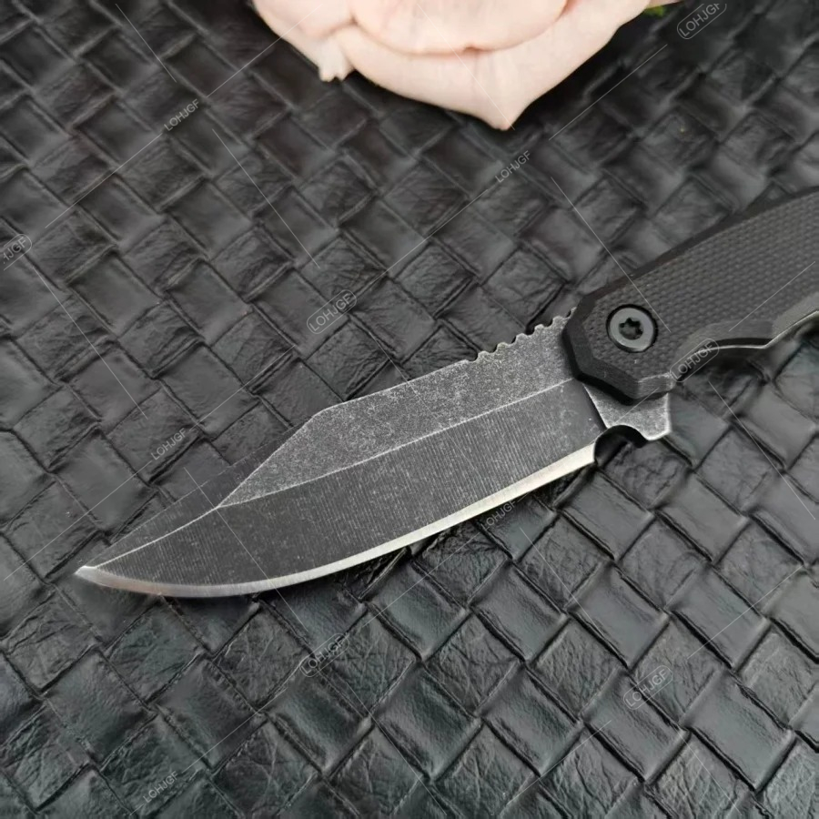 Portable Outdoor Camping Fishi - Bushcraft Knife Fixed ulasan dan harga