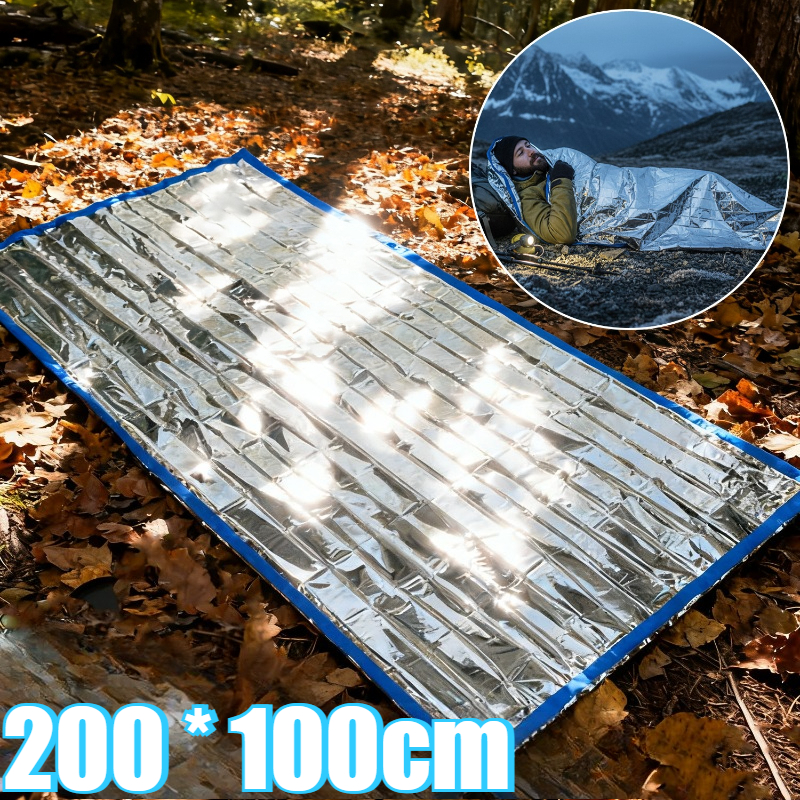 Sleeping Bag Adults Winter Sur - Survival Blanket Reflective ulasan dan harga
