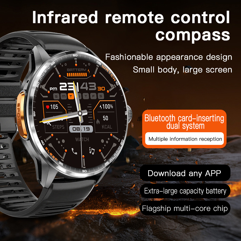 5G/4G Full Network Smart Watch - Compass Lensatic ulasan dan harga