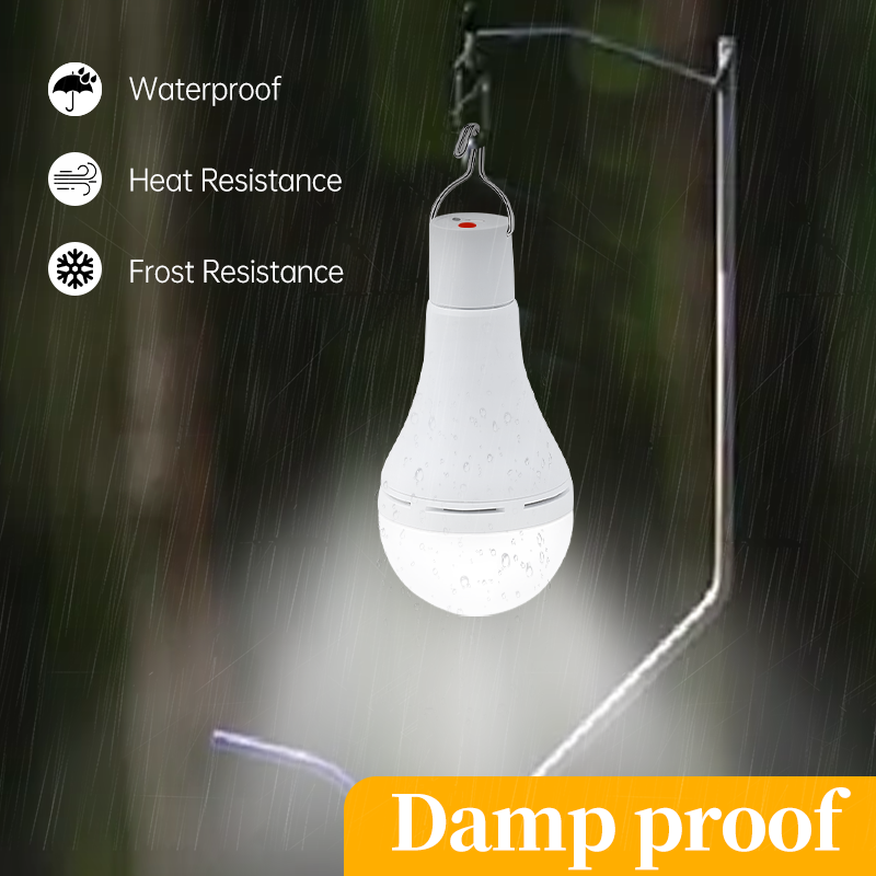 LED Solar Lamp Bulb Hanging So - Solar Emergency Charger ulasan dan harga