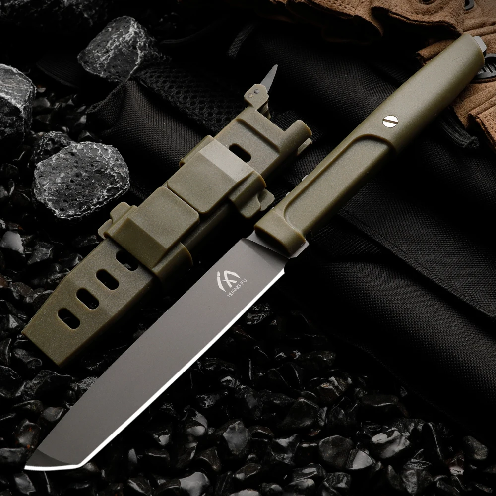 High quality multifunctional f - Bushcraft Knife Fixed ulasan dan harga
