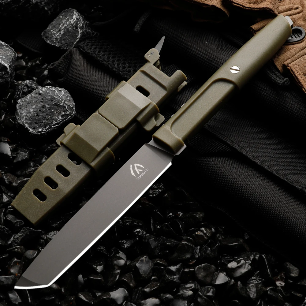 High quality multifunctional f - Bushcraft Knife Fixed ulasan dan harga