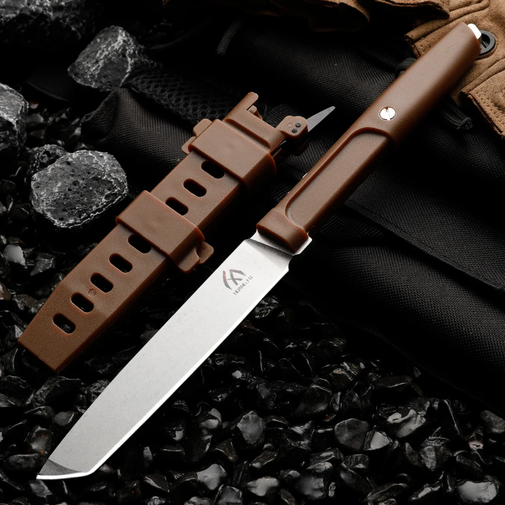 High quality multifunctional f - Bushcraft Knife Fixed ulasan dan harga
