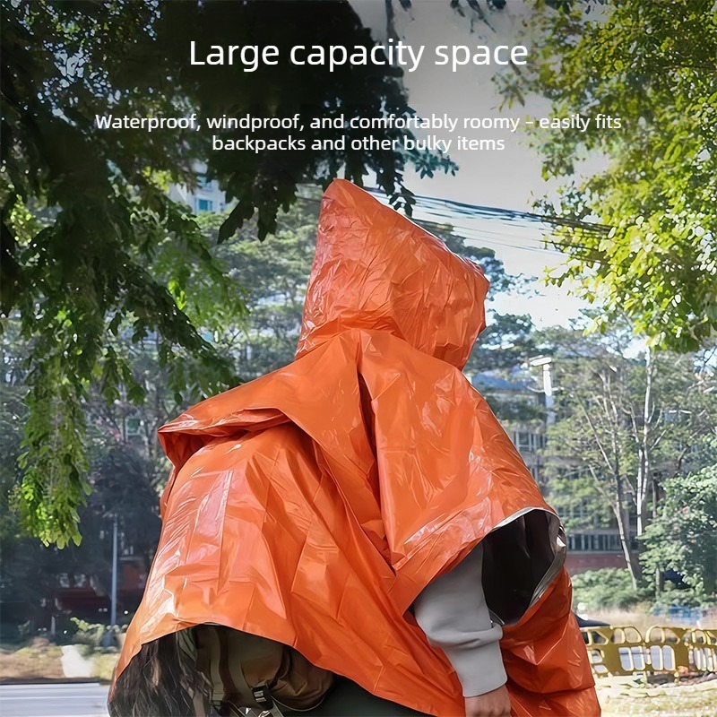 1-10PCS Compact Thermal Emerge - Survival Blanket Reflective ulasan dan harga