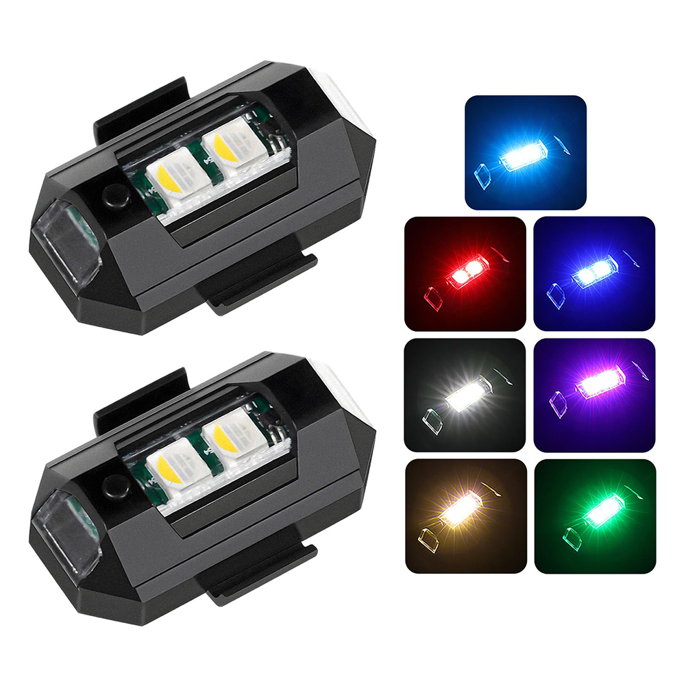 2PCS Mini LED Strobe Lights De - Sos Light Strobe ulasan dan harga