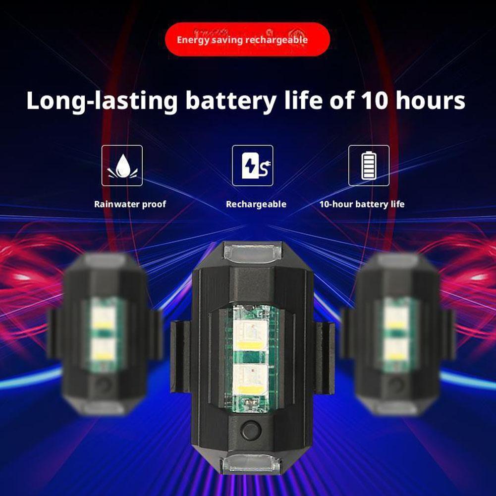 2PCS Mini LED Strobe Lights De - Sos Light Strobe ulasan dan harga