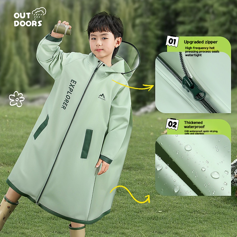 boys and girls for school stud - Emergency Poncho Rain ulasan dan harga