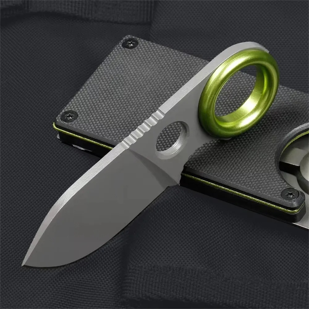 Mini Ring Fixed Blade Knife St - Bushcraft Knife Fixed ulasan dan harga