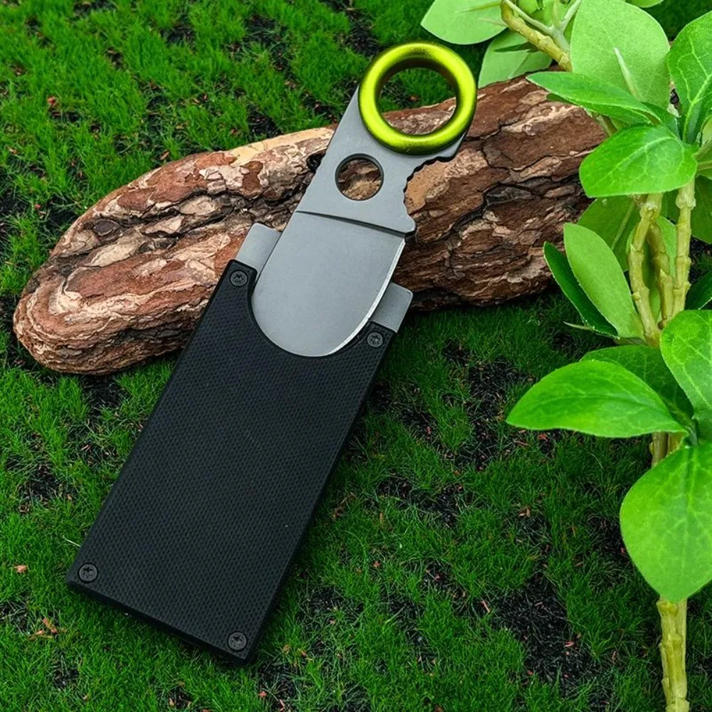 Mini Ring Fixed Blade Knife St - Bushcraft Knife Fixed ulasan dan harga