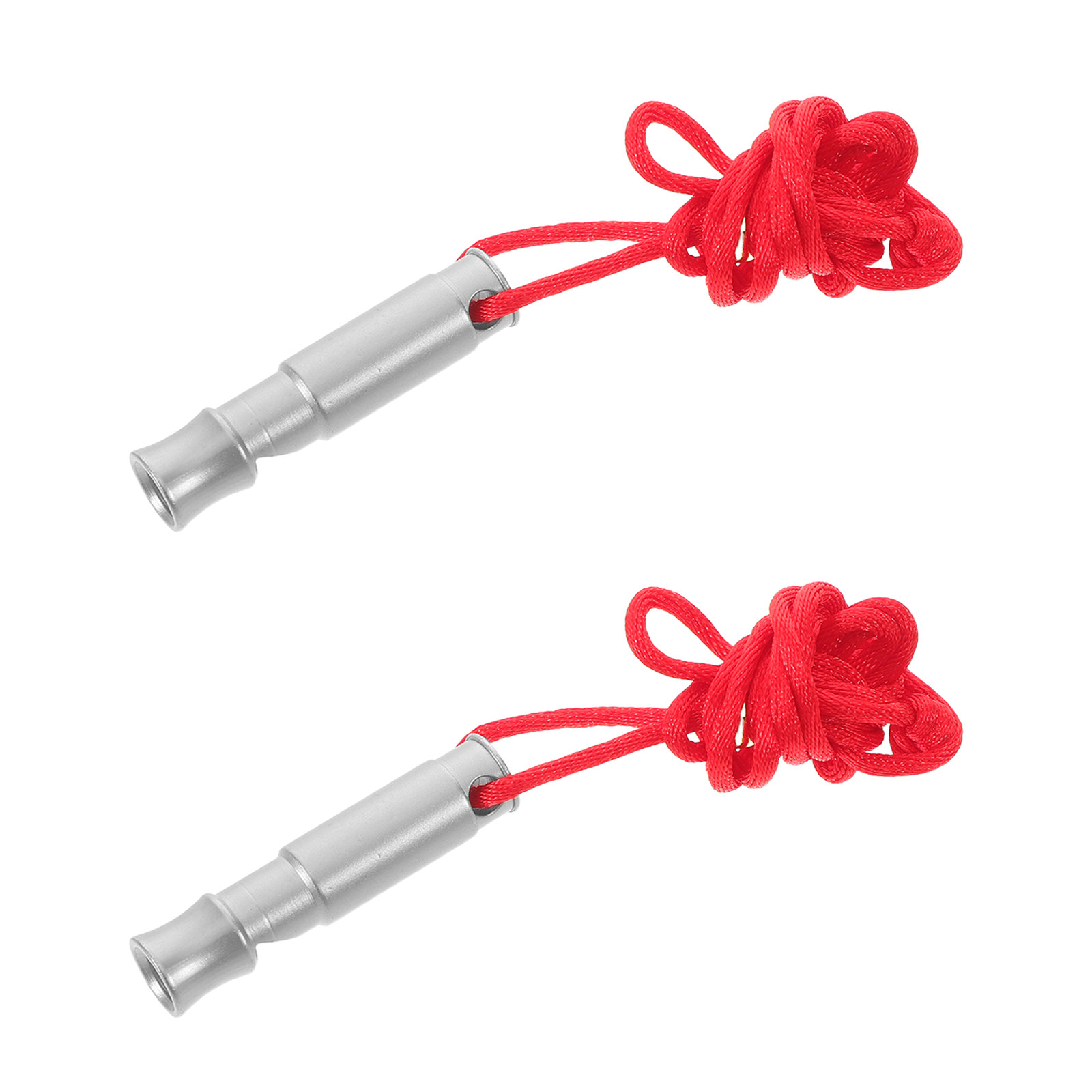 2Pcs Mini Stainless Steel Surv - Emergency Whistle Loud ulasan dan harga