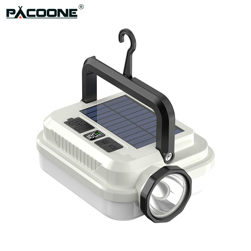 PACOONE Multifunctional Campin - Solar Emergency Charger ulasan dan harga