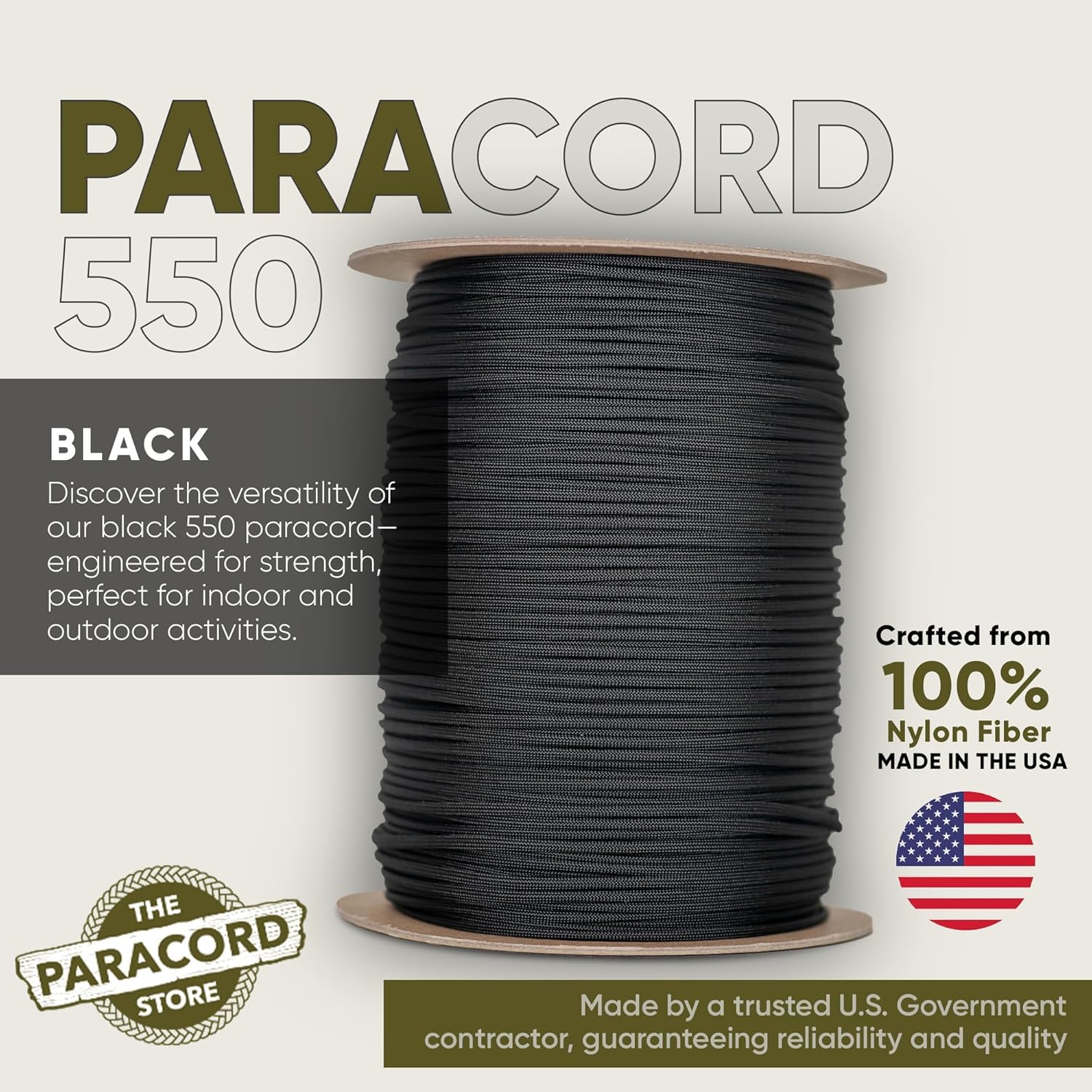 Type III 550 Paracord 1000 FT  - Para Cord 1000Ft ulasan dan harga